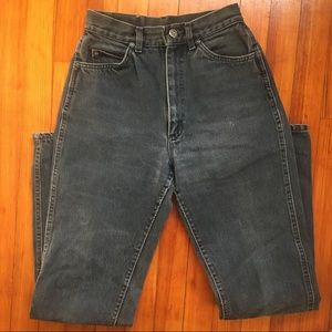 High waisted mom jeans